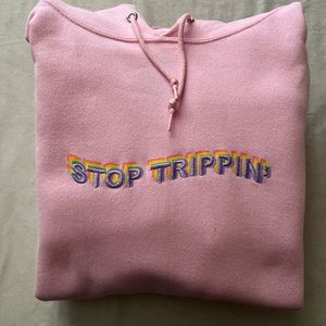 JV Pink Stop Trippin’ Hoodie